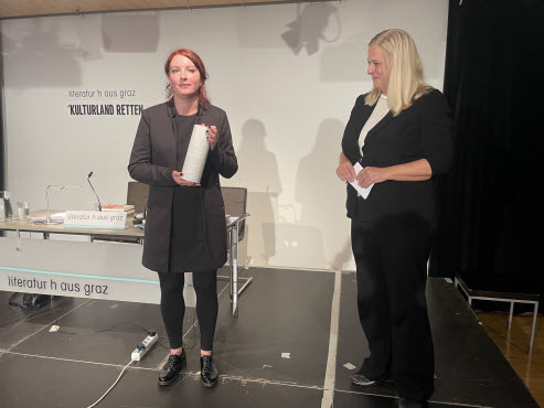 Verleihung durch Frau Dr<sup>in</sup> Claudia Unger