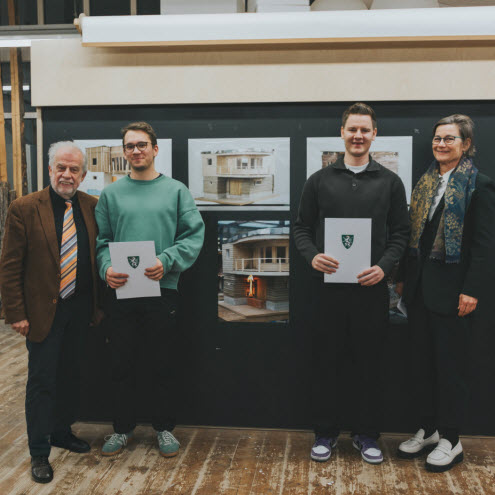 Jakob Ganslmeier & Ana Zibelnik (PreisträgerInnen)