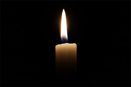 Trauerkerze