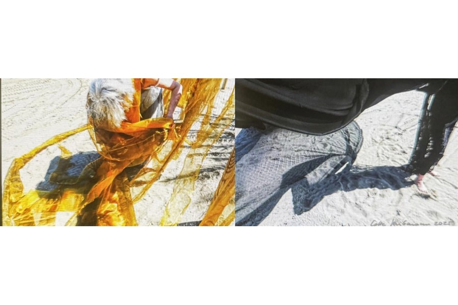 Foto: Annette Stosch Mensch in Bewegung beim Malen