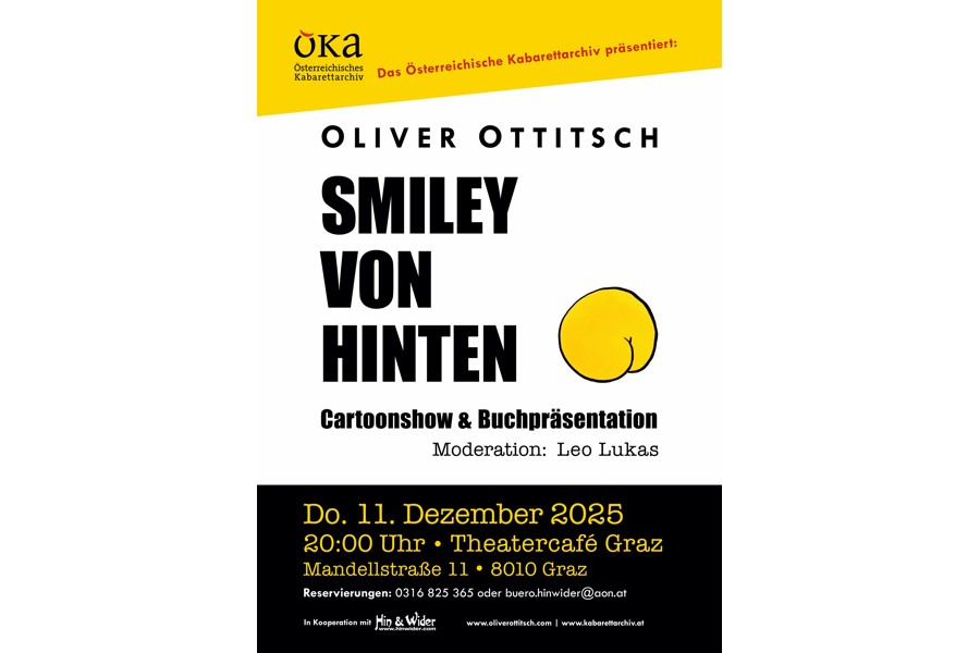 Foto: Oliver Ottitsch Flyer der Veranstaltung