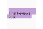 Final Reviews 2026 | Fakultät für Architektur, TU Graz