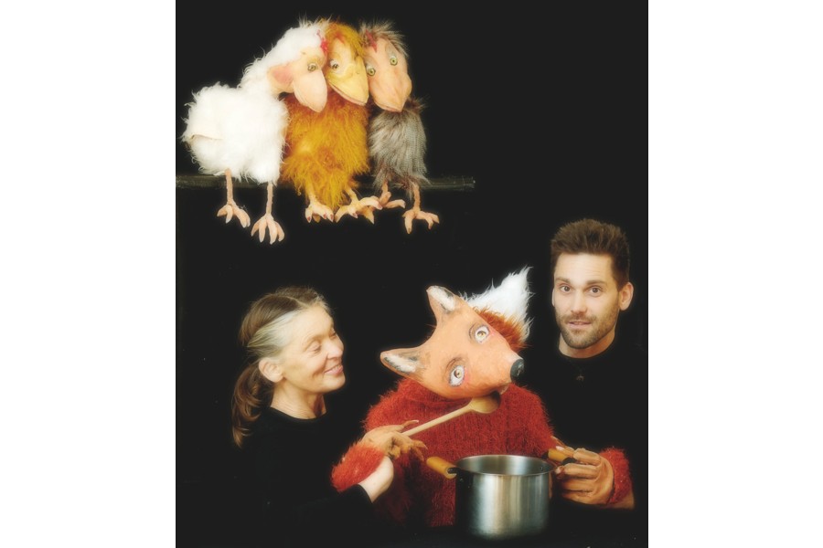 Foto: Kuddel Muddel Theater Kuddel Muddel Theater_Was geht weiter auf der Hühnerleiter