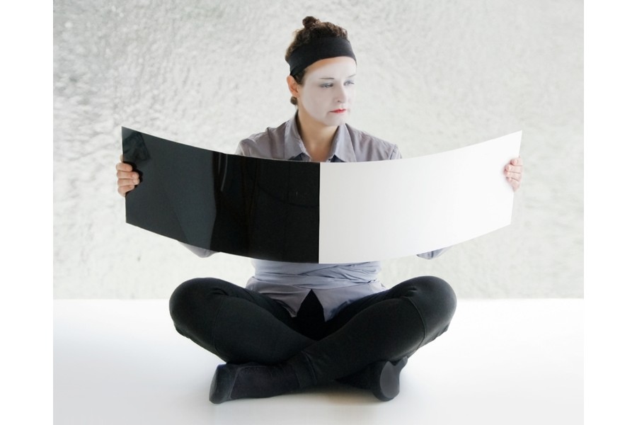 Der Mond trinkt eine Tasse Tee