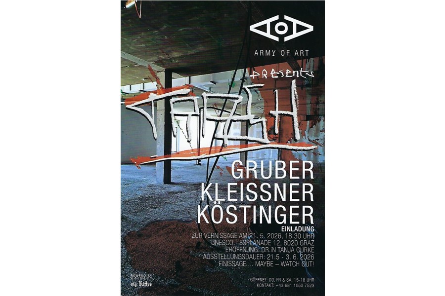 Foto: Gruber, Kleissner, Köstinger Flyer der Veranstaltung