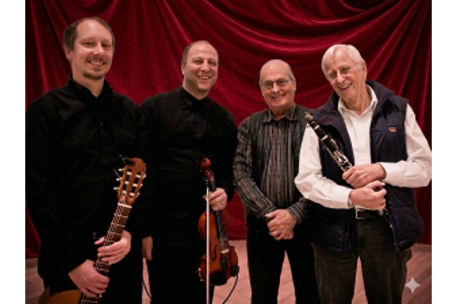Los Mareados mit Ewald Oberleitner am Kontrabass