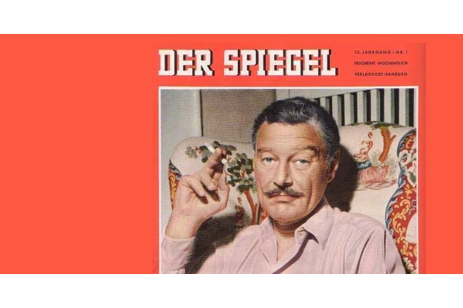 Gregor von Rezzori (Ausschnitt: Spiegel-Titel 1.1.1959)