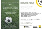 "Wenn das Spiel zur Nebensache wird ..." – Symposium zur Fußball-Weltmeisterschaft 2026