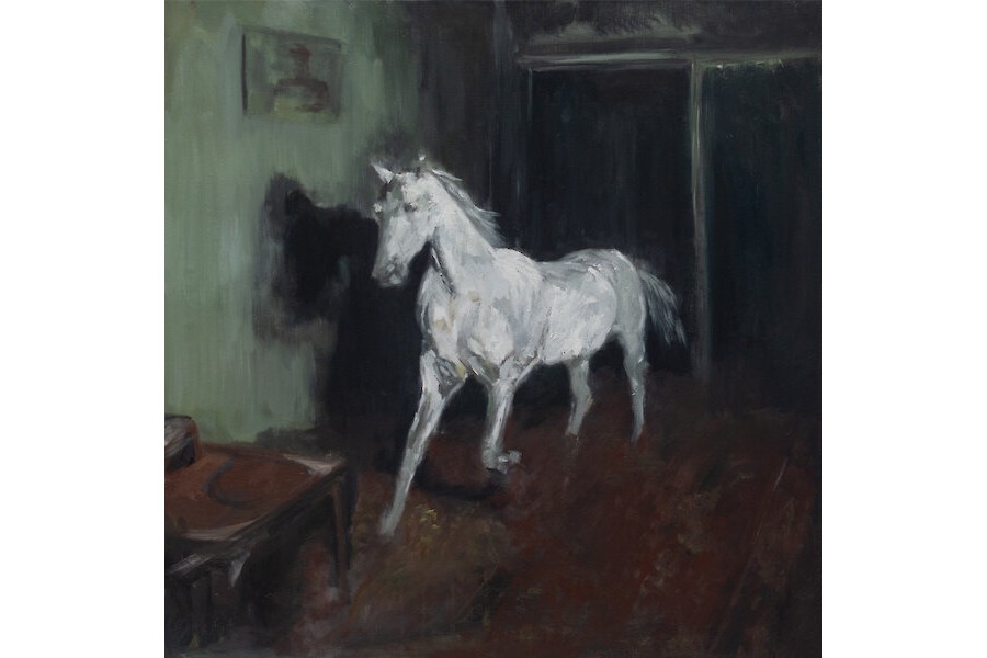Baurjan Aralov, White Horse Red Carpet, 2023