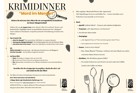 Krimidinner "Mord im Margerl"
