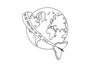 In 80 Minuten um die Welt