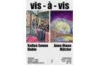 Vernissage vis - à - vis vis-à-vis vereint die Arbeiten von Kalina Sonne Hable und An…