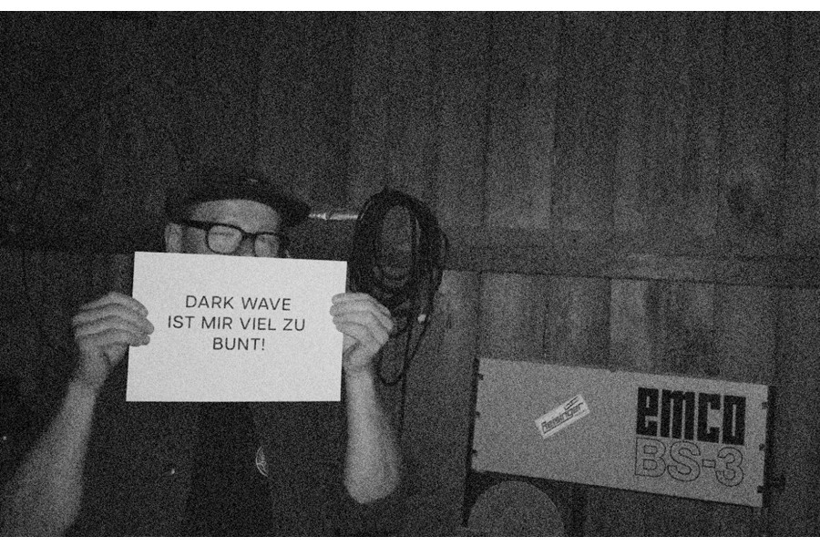 Foto: Fluxus Dave Sujet der Veranstaltung