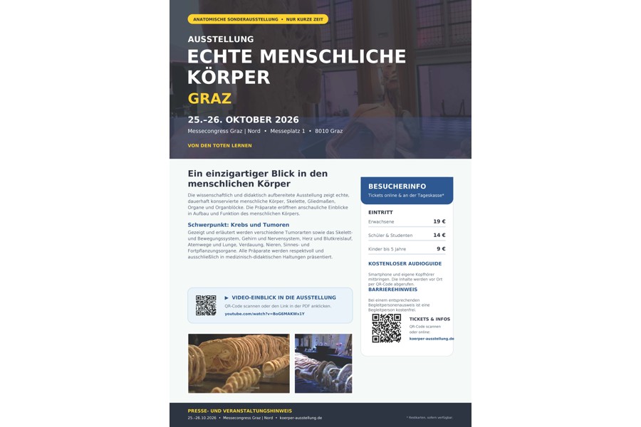 Flyer der Veranstaltung